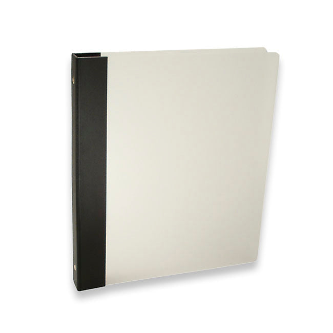 11x17 Binder Poly Panel Featuring a 1.5 Angle-D Ring Clear Frost