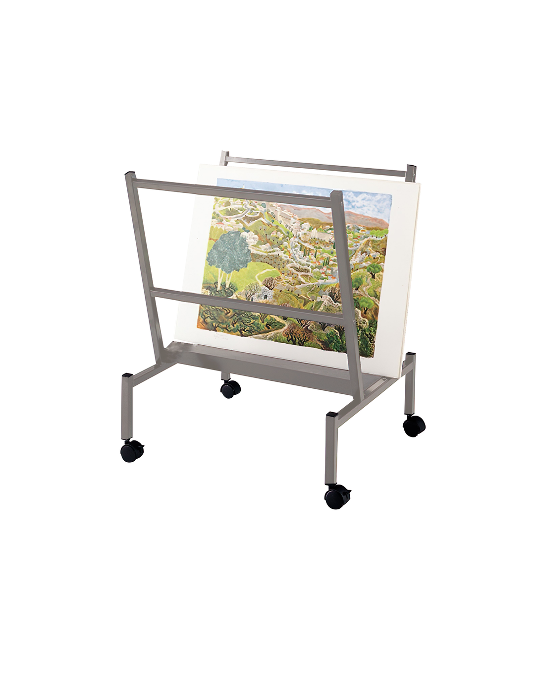 Commercial-grade Double Art Print and Poster Display Rack For 20x26 –  Portfolios and Art Cases