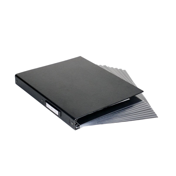 11"x14" Hard Cover Multiring Binder + 10-Pack of Archival Acid Free Sheet Protectors