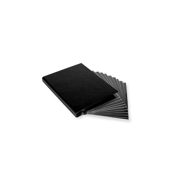 5"x7" Portrait Low Profile Hard Cover Photo Book + 10-Pack of Archival Acid Free Sheet Protectors