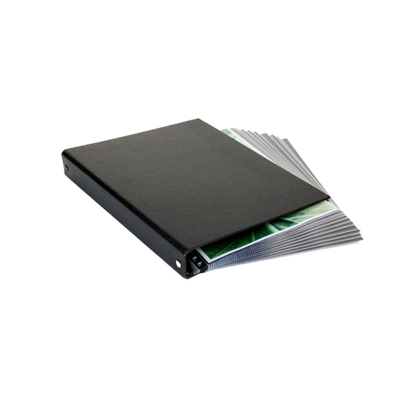 8.5"x11" Hard Cover Multiring Binder + 10-Pack of Archival Acid Free Sheet Protectors