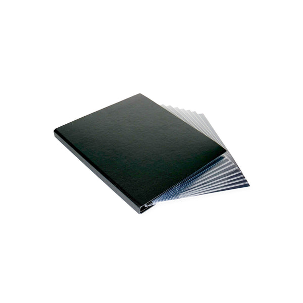 8"x10" Portrait Low Profile Hard Cover Photo Book + 10-Pack of Archival Acid Free Sheet Protectors